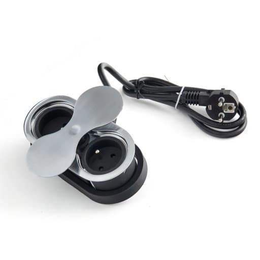 Bloc EIGHT inox brossé